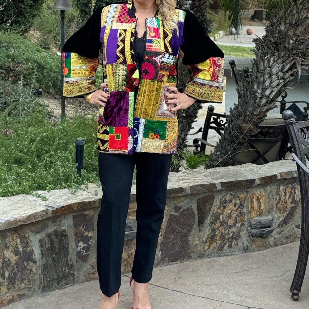 Handmade chapan from Afghanistan